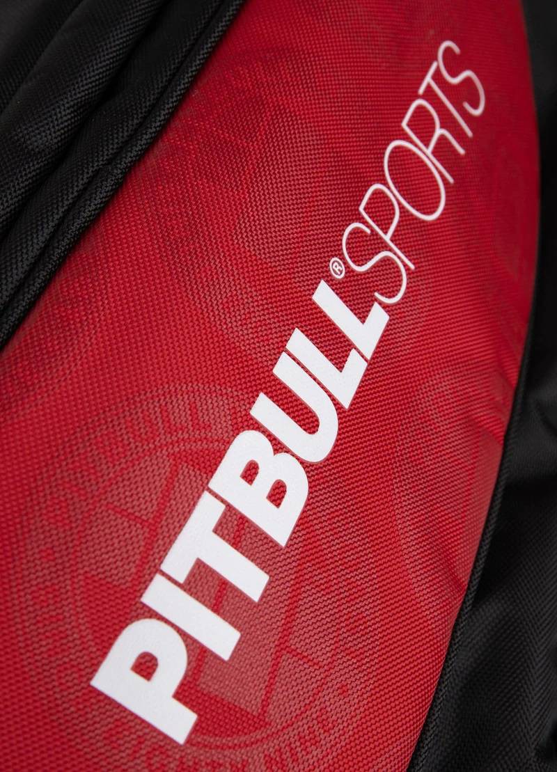 Pitbull Plecak Duży Logo Czerwony