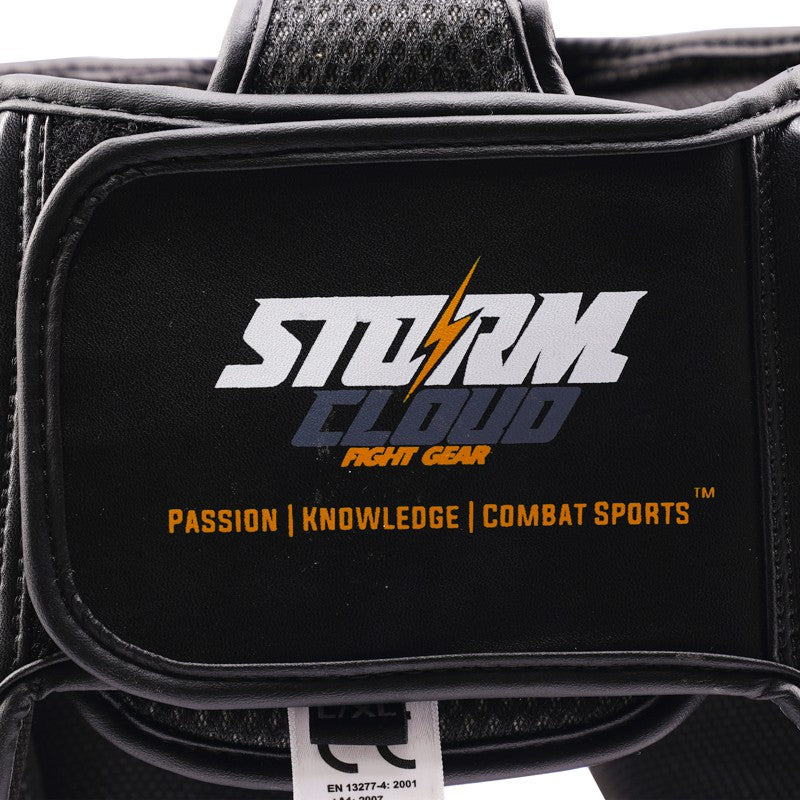 StormCloud Kask Bokserski StarFall Czarno-Żółty
