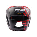 StormCloud Kask Bokserski Lynx Czarno-Czerwony