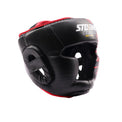 StormCloud Kask Bokserski Lynx Czarno-Czerwony