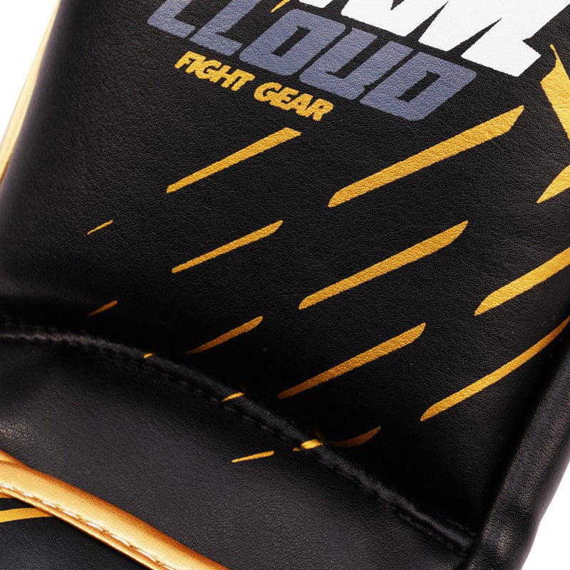 StormCloud Rękawice do MMA Lynx Sparingowe Czarno-Złote 7oz