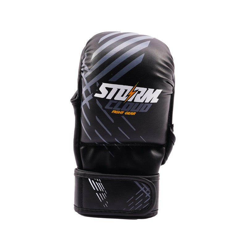 StormCloud Rękawice do MMA Lynx Sparingowe Czarno-Szare 7oz