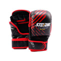 StormCloud Rękawice do MMA Lynx Sparingowe Czarno-Czerwone 7oz