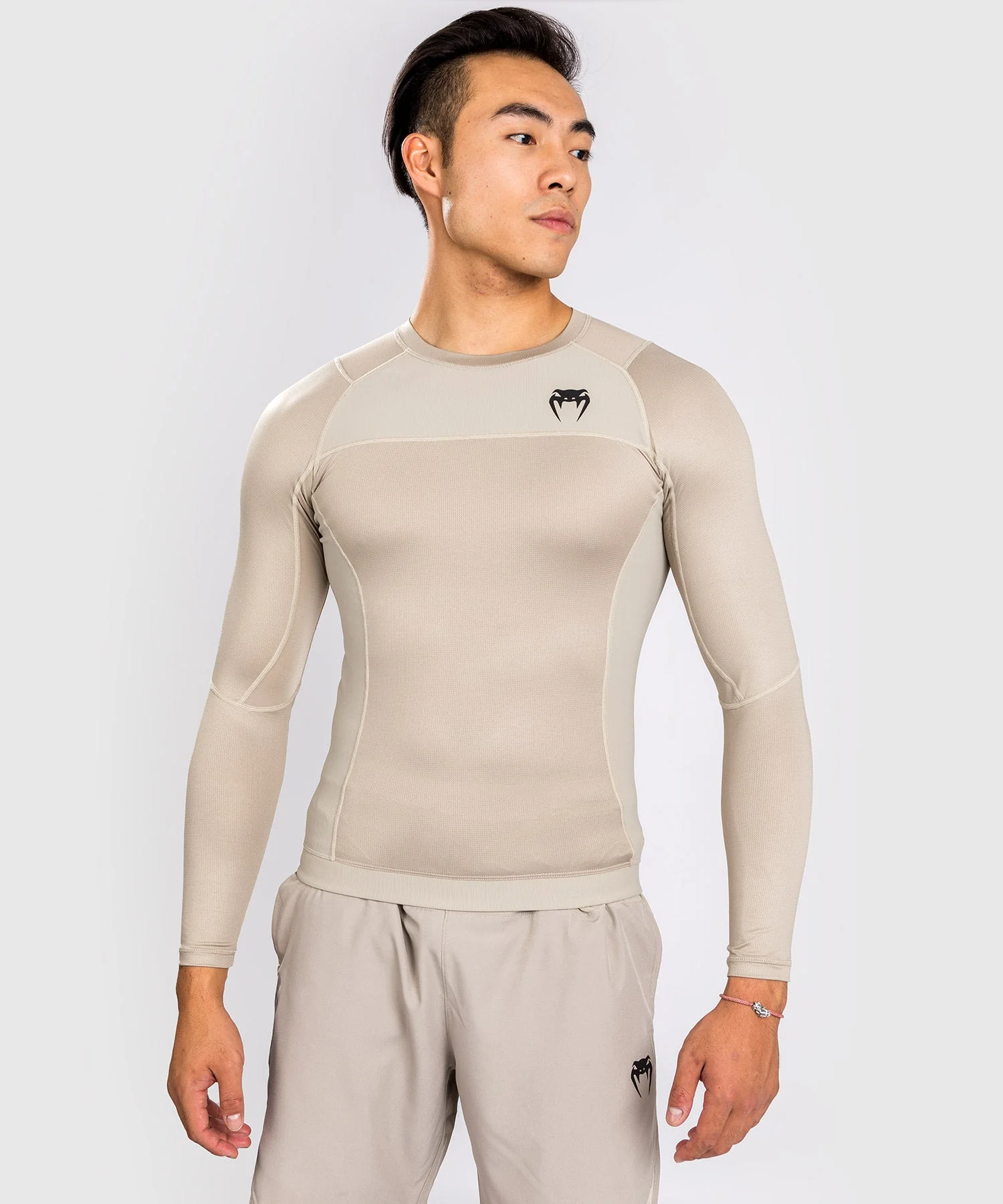 Venum Rashguard Męski G-Fit AIR Długi Rękaw Sand