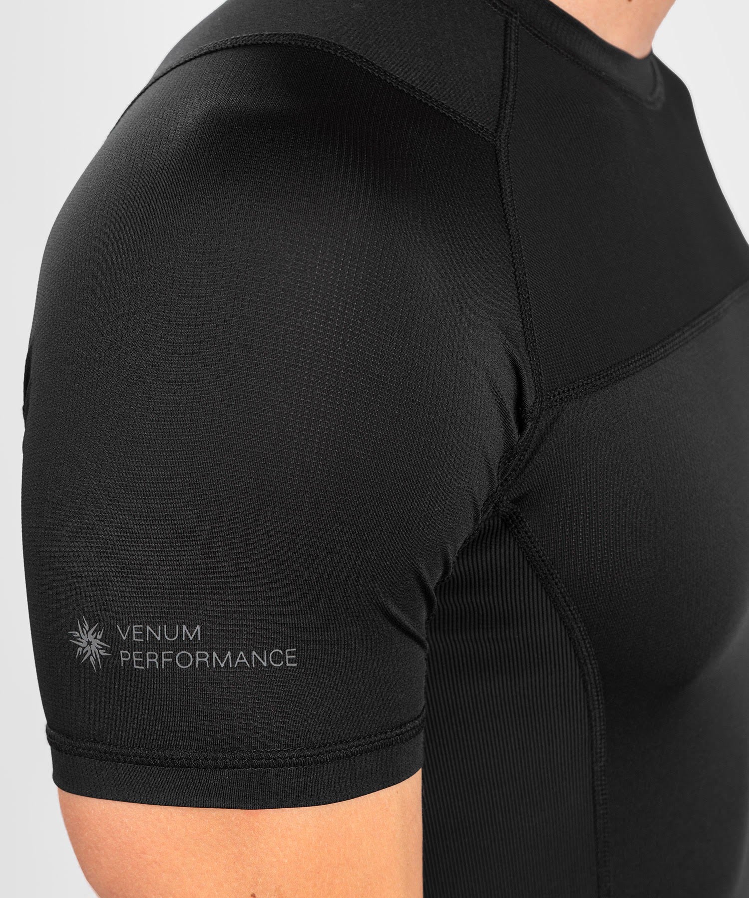Venum Rashguard Męski G-Fit AIR Krótki rękaw Czarny
