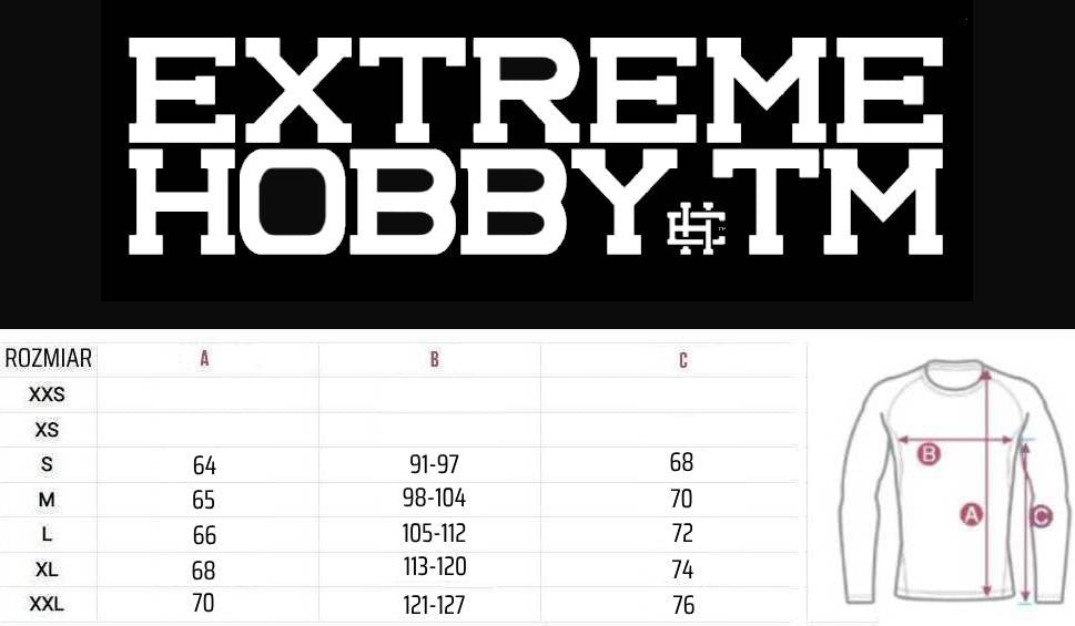 Extreme Hobby Rashguard Męski Długi Rękaw Neo Orange