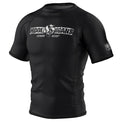 Extreme Hobby Rashguard Męski krótki rękaw HOOLS CZARNY