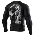 Extreme Hobby Rashguard Męski długi rękaw HOOLS CZARNY