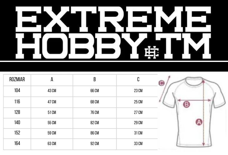 Extreme Hobby Rashguard Dziecięcy NEO Orange