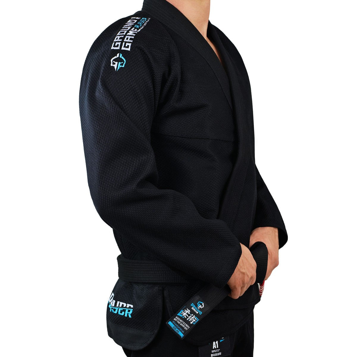 Ground Game Kimono/Gi BJJ Męskie Player 2.0 Czarne