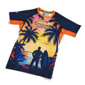 Ground Game Rashguard Męski z krótkim rękawem Hang Loose
