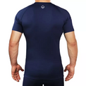 Ground Game Rashguard Męski krótki rękaw Skin Navy