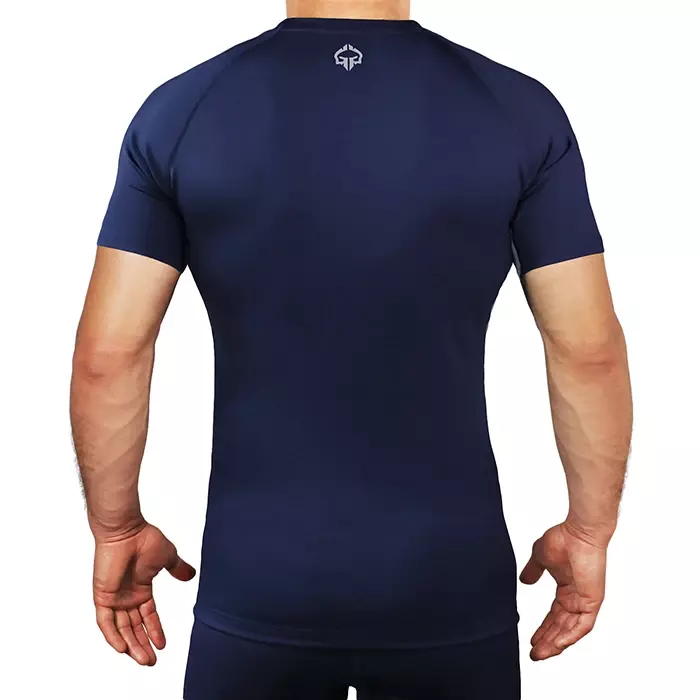 Ground Game Rashguard Męski krótki rękaw Skin Navy