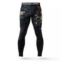 Ground Game Legginsy treningowe Męskie Oni Samurai