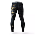 Ground Game Legginsy treningowe Męskie Oni Samurai
