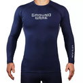 Ground Game Rashguard Męski długi rękaw Skin Navy