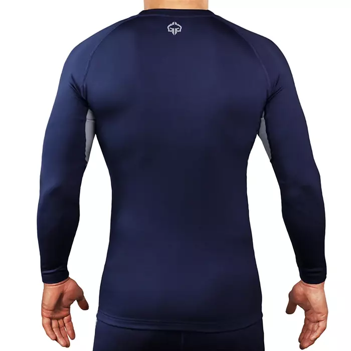 Ground Game Rashguard Męski długi rękaw Skin Navy