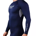 Ground Game Rashguard Męski długi rękaw Skin Navy