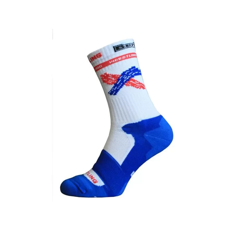 BERKNER Skarpety zapaśnicze Blue Man