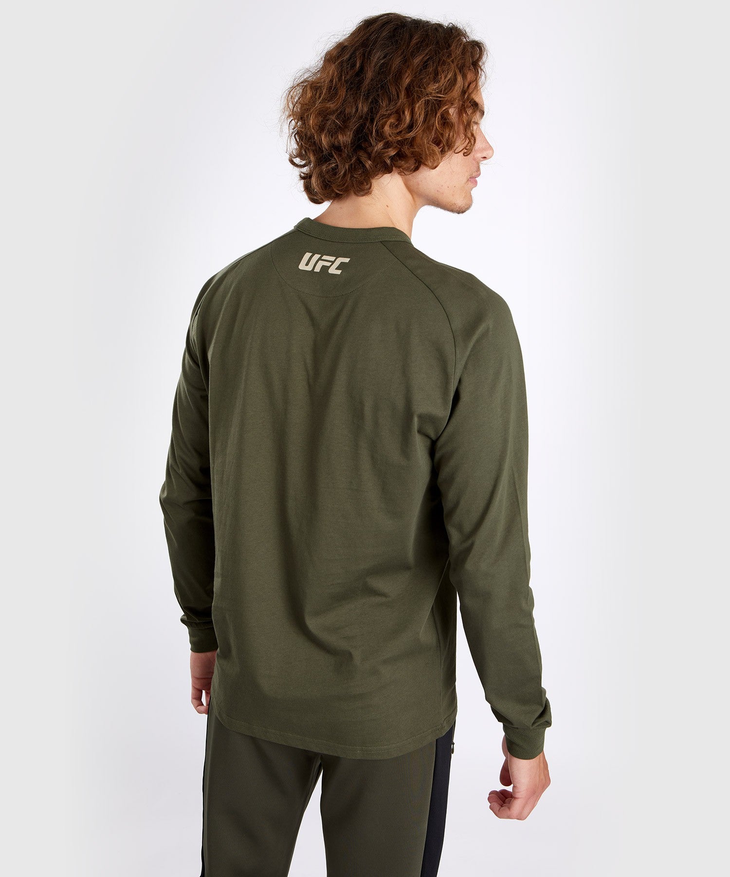 Venum UFC Authentic Fight Week 3.0 Longsleeve Adrenaline  Khaki