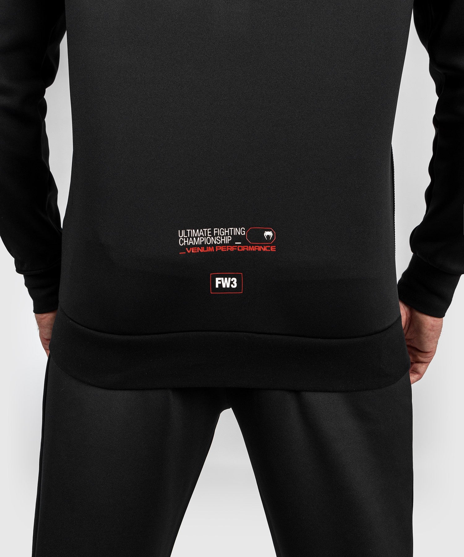 Venum UFC Authentic Fight Week 3.0 Longsleeve Adrenaline Czarny