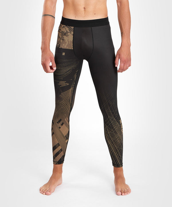 Venum Legginsy Męskie Gorilla Jungle Czarno Piaskowe