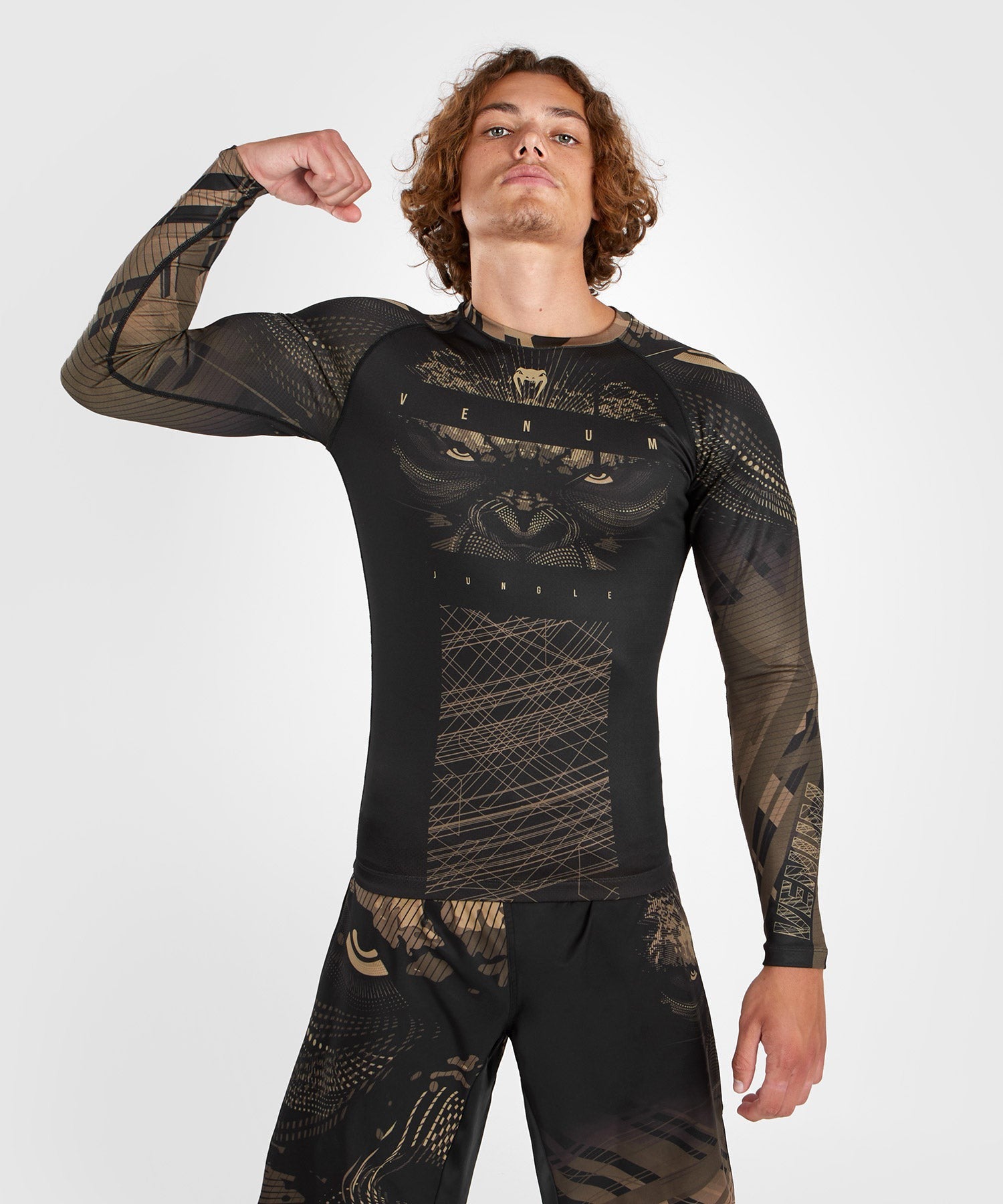 Venum Rashguard Męski Gorilla Jungle Długi rękaw