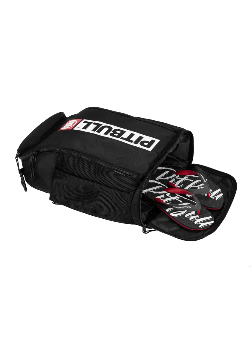 Pitbull Plecak Sportowy Airway Hilltop II Czarno-Biały