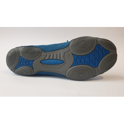 La Sport Buty Zapaśnicze Dla dzieci Niebieskie