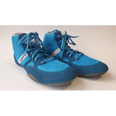 La Sport Buty Zapaśnicze Dla dzieci Niebieskie