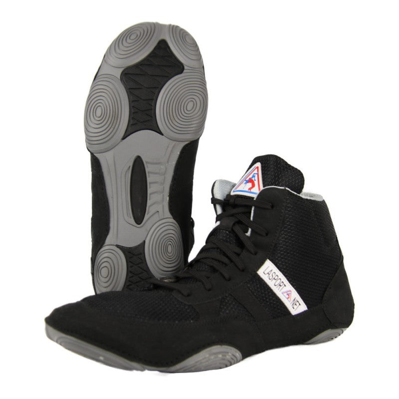 La Sport Buty Zapaśnicze Dla dzieci Czarne