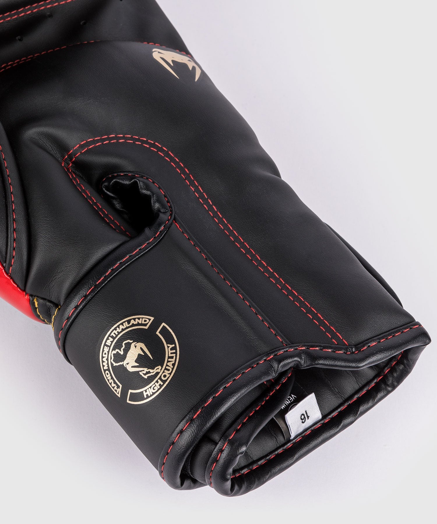 Venum Rękawice bokserskie Elite Black/Gold/Red