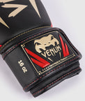 Venum Rękawice bokserskie Elite Black/Gold/Red