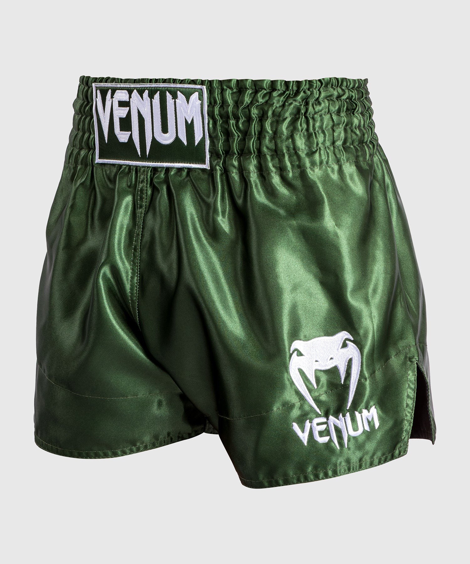 Venum Spodenki Muay Thai Classic Khaki/Białe