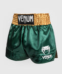 Venum Spodenki Muay Thai Classic Zielone/Złote/Białe