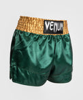 Venum Spodenki Muay Thai Classic Zielone/Złote/Białe