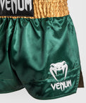 Venum Spodenki Muay Thai Classic Zielone/Złote/Białe