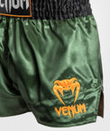 Venum Spodenki Muay Thai Classic Green/Black/Gold