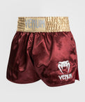 Venum Spodenki Muay Thai Classic Burgundowe/Złote/Białe