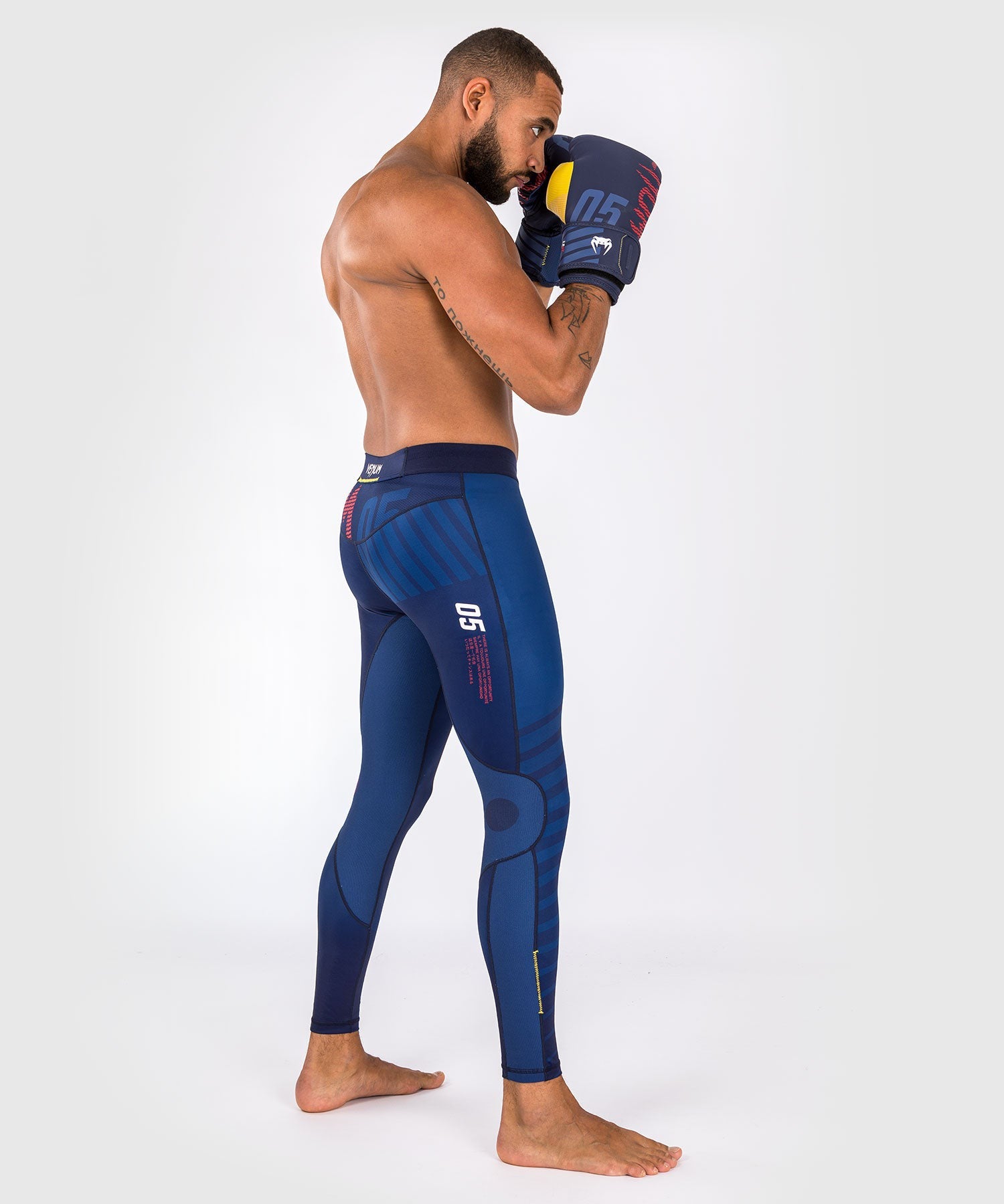 Venum Legginsy treningowe Męskie Sport 05 Blue/Yellow