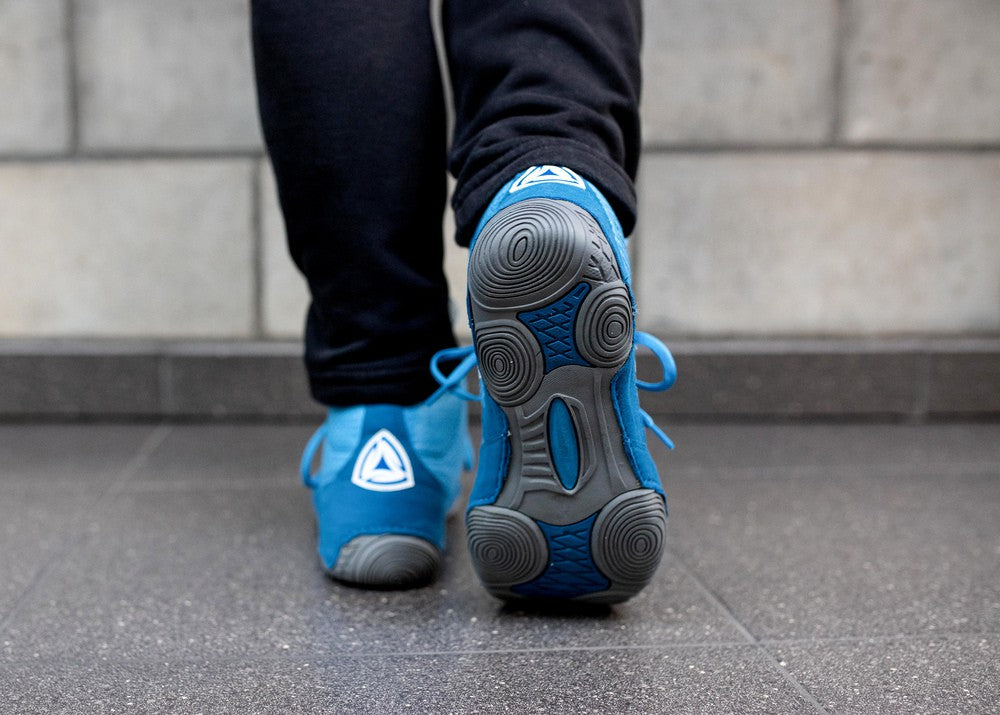 La Sport Buty Zapaśnicze Niebieskie