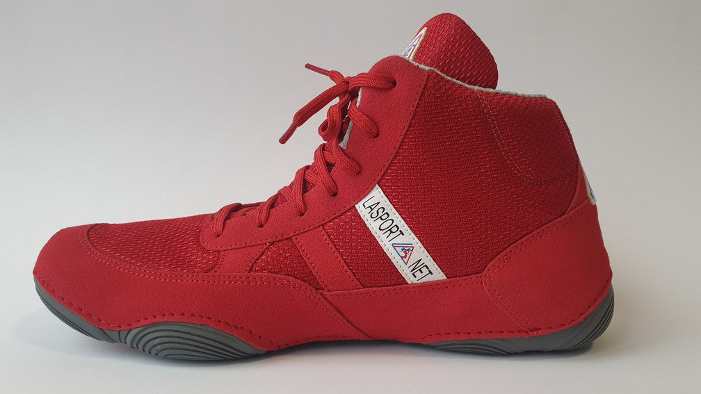 La Sport Buty Zapaśnicze Dla dzieci Czerwone
