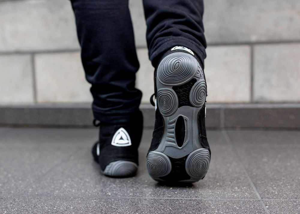 La Sport Buty Zapaśnicze Dla dzieci Czarne