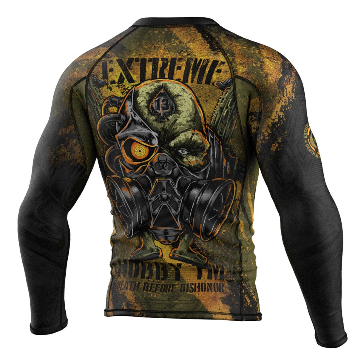 Extreme Hobby Rashguard Męski długi rękaw DBD CZARNY