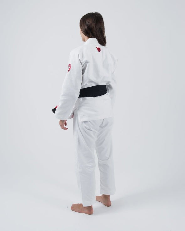 KiNGZ Kimono/Gi BJJ Damskie Classic 3.0 Białe