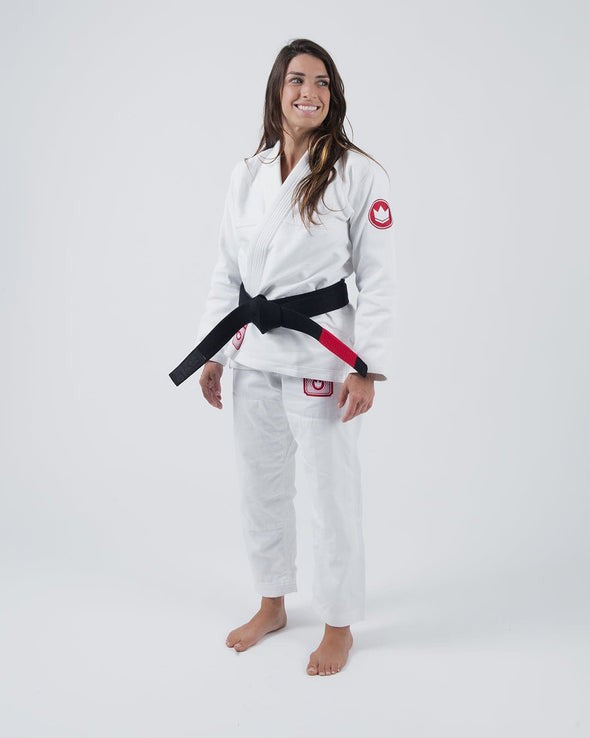 KiNGZ Kimono/Gi BJJ Damskie Classic 3.0 Białe