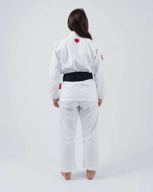 KiNGZ Kimono/Gi BJJ Damskie Classic 3.0 Białe