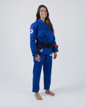 KiNGZ Kimono/Gi BJJ Damskie Classic 3.0 Niebieskie