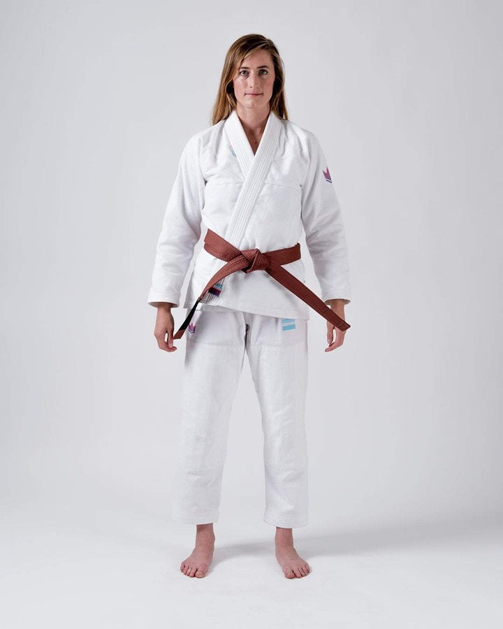 KiNGZ Kimono/Gi BJJ Damskie Empowered Białe