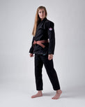 KiNGZ Kimono/Gi BJJ Damskie Empowered Czarne
